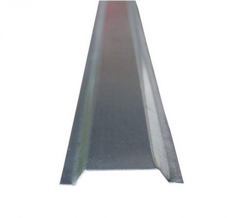 Galvanised Steel Capping 25mm x 2m Length